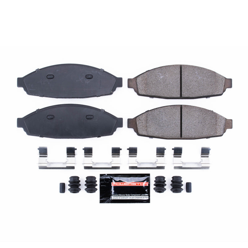 Power Stop 03-11 Ford Crown Victoria Front Z23 Evolution Sport Brake Pads w/Hardware Brake Pads - Performance PowerStop