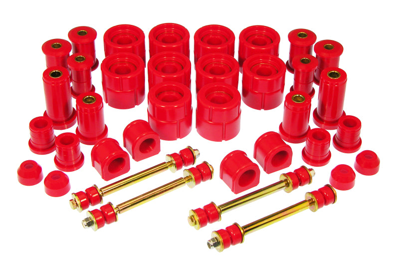 Prothane 92-94 Chevy Blazer 4wd Total Kit - Red Bushings - Full Vehicle Kits Prothane