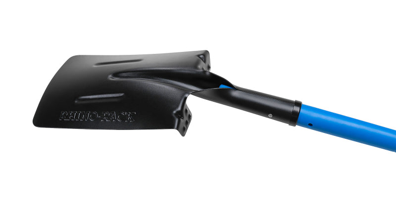 Rhino-Rack Stainless Steel Square Mouth Shovel - Orange Handle/Grey Grip Tools Rhino-Rack