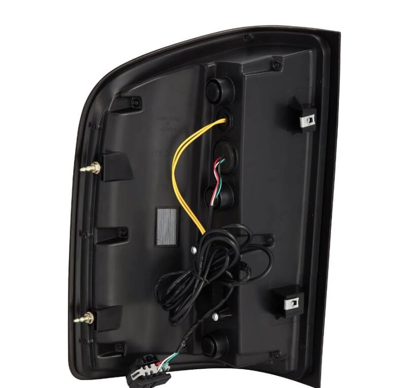 AlphaRex 07-13 Chevrolet Silverado 1500 (Ex. Hybrid Models) LUXX-Series LED Tail Lights Alpha-Black Tail Lights AlphaRex