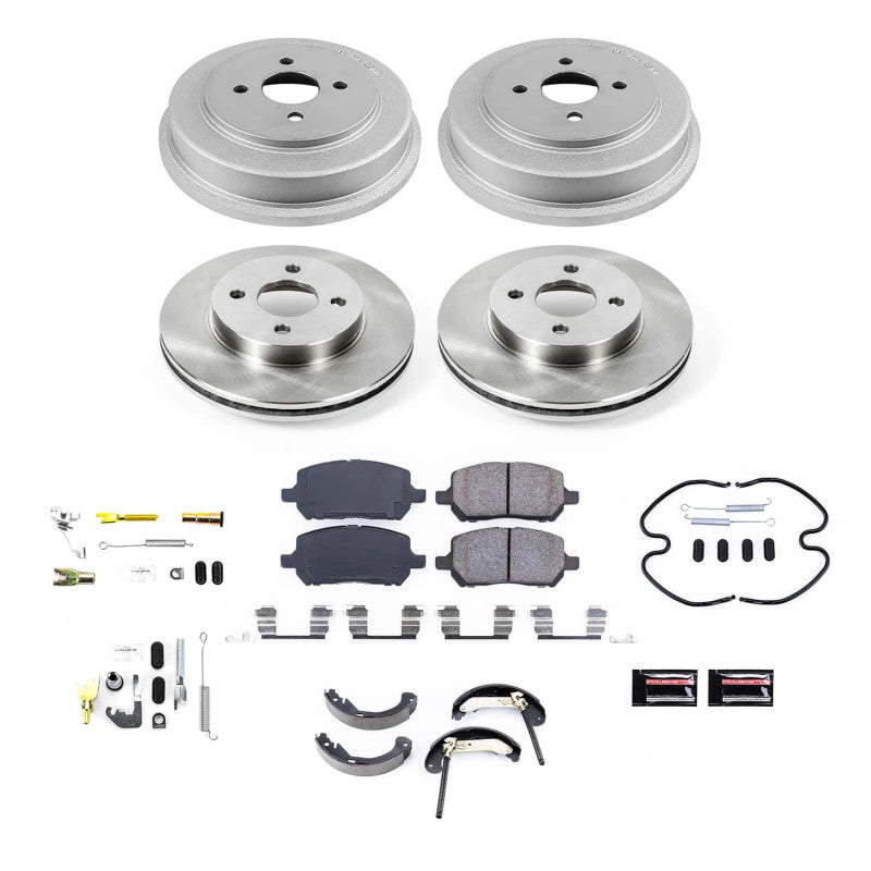 Power Stop 05-08 Chevrolet Cobalt Front & Rear Autospecialty Brake Kit Brake Kits - OE PowerStop