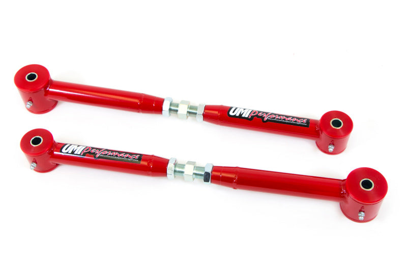 UMI Performance 05-14 Ford Mustang Adjustable Lower Control Arms w/ Polyurethane Bushings Control Arms UMI Performance
