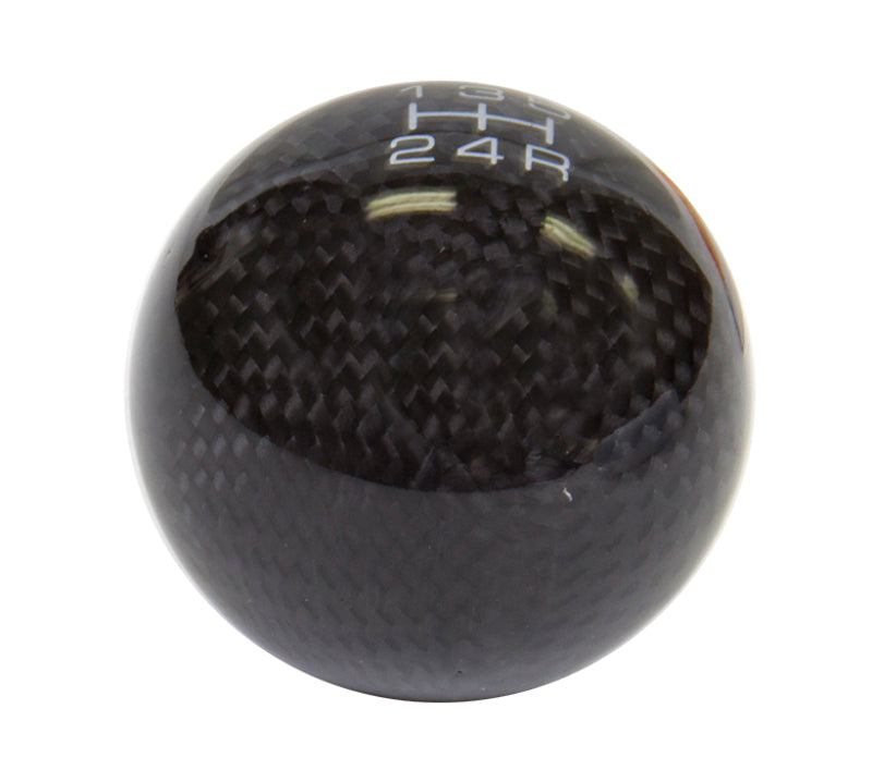NRG Universal Ball Style Shift Knob - Heavy Weight 480G / 1.1Lbs. - Carbon Fiber (5 Speed) Shift Knobs NRG