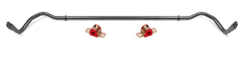 BMR 08-19 Dodge Challenger Rear Hollow 25mm Non-Adjustable Sway Bar Kit - Black Hammertone Sway Bars BMR Suspension