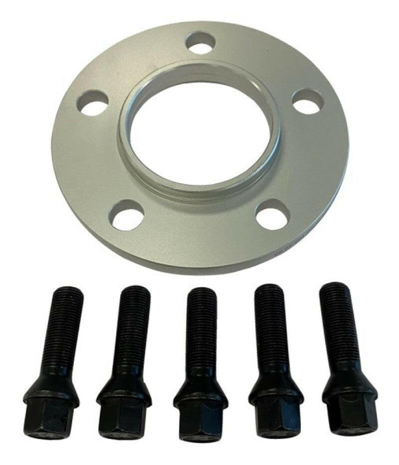 BBS 10mm Spacer Kit BMW 5x120 CB 72.5 - 14x1.25 Bolts (1 Spacer & 5 Black Lug Bolts) Wheel Spacers & Adapters BBS