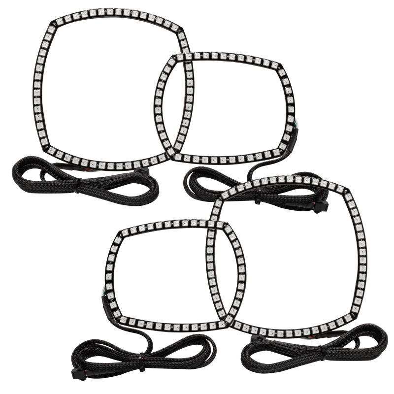 Oracle 11-14 Dodge Charger Dynamic Headlight Halo Kit - ColorSHIFT - Dynamic Headlights ORACLE Lighting