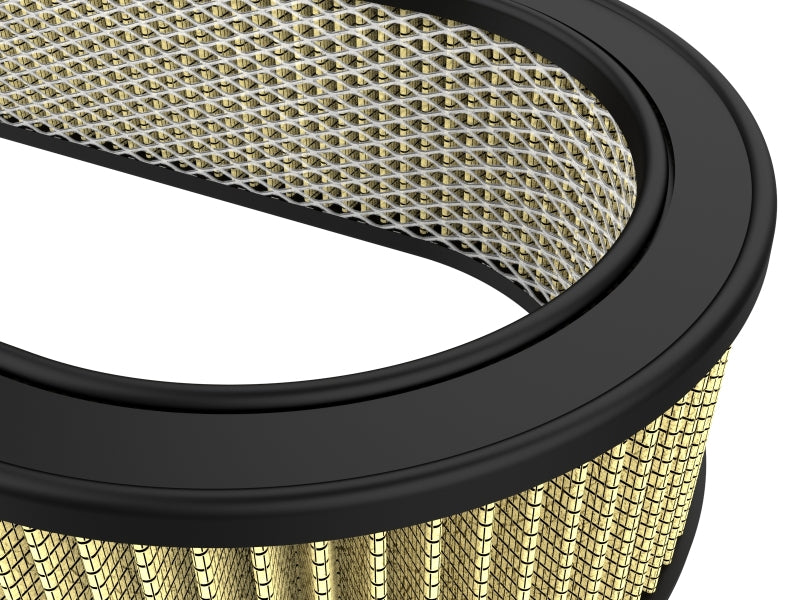 aFe Magnum FLOW Custom Air Filter 18-1/8 IN L x 7-1/4 IN W x 4 IN H w/ Expanded Metal Air Filters - Universal Fit aFe