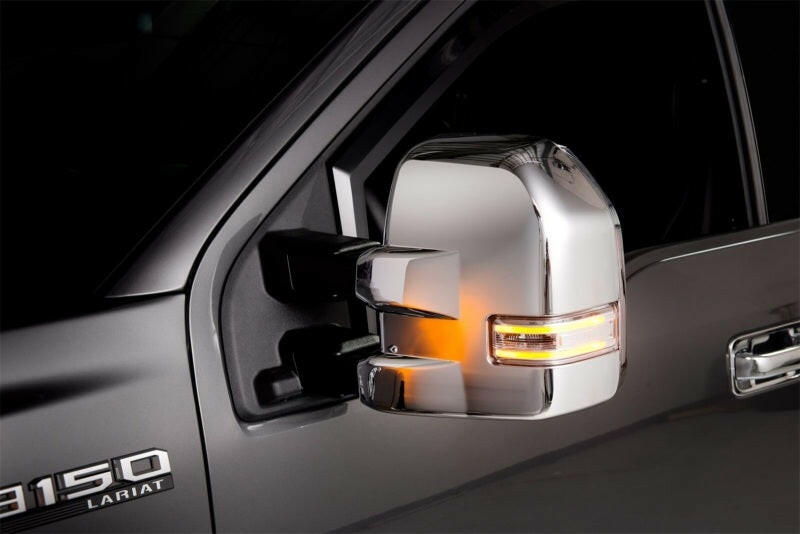 Putco 15-17 Ford F-150 - Fits Towing Mirrors w/ Side Markers - Mirror Covers Exterior Trim Putco