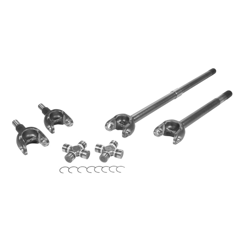Yukon Gear 18-19 Jeep Wrangler Front 4340 Chromoly Axle Kit Dana 44 32 Spline w/1350 (7166) Joints Axles Yukon Gear & Axle