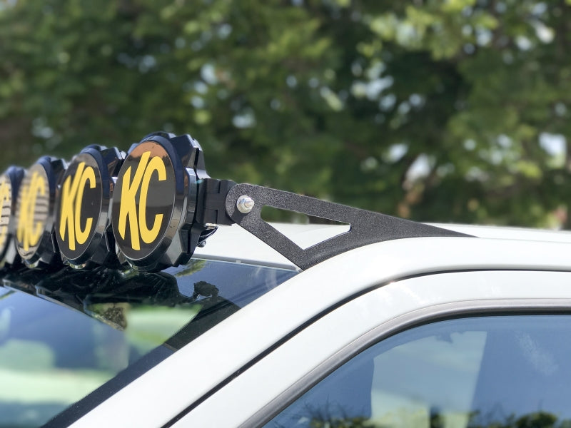 KC HiLiTES 17-18 Ford Raptor 57in. Pro6 Gravity LED 9-Light 180w Combo Beam Overhead Light Bar Sys Light Bars & Cubes KC HiLiTES