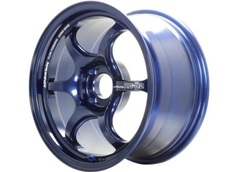 Advan RG-D2 for Truck 18x9.0 / +00 Offset / 6x139.7 / 112mm Bore / Racing Indigo Blue Wheels - Cast Advan
