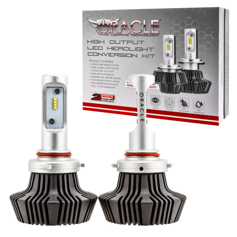 Oracle 9005 4000 Lumen LED Headlight Bulbs (Pair) - 6000K Bulbs ORACLE Lighting