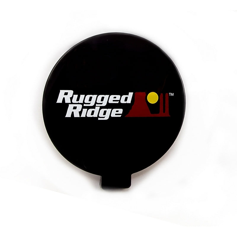 Rugged Ridge 6in Off Road Light Cover Black Light Accessories and Wiring Rugged Ridge