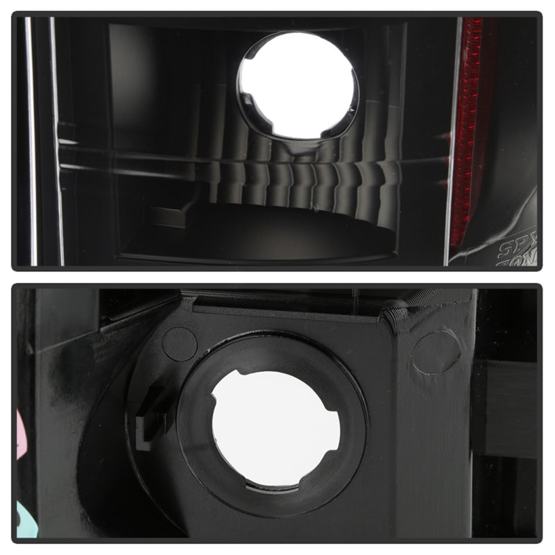 Spyder 03-06 Chevy Silverado - (Does Not Fit Stepside) LED Tail Lights - All Black ALT-YD-CS03V2-LED Tail Lights SPYDER
