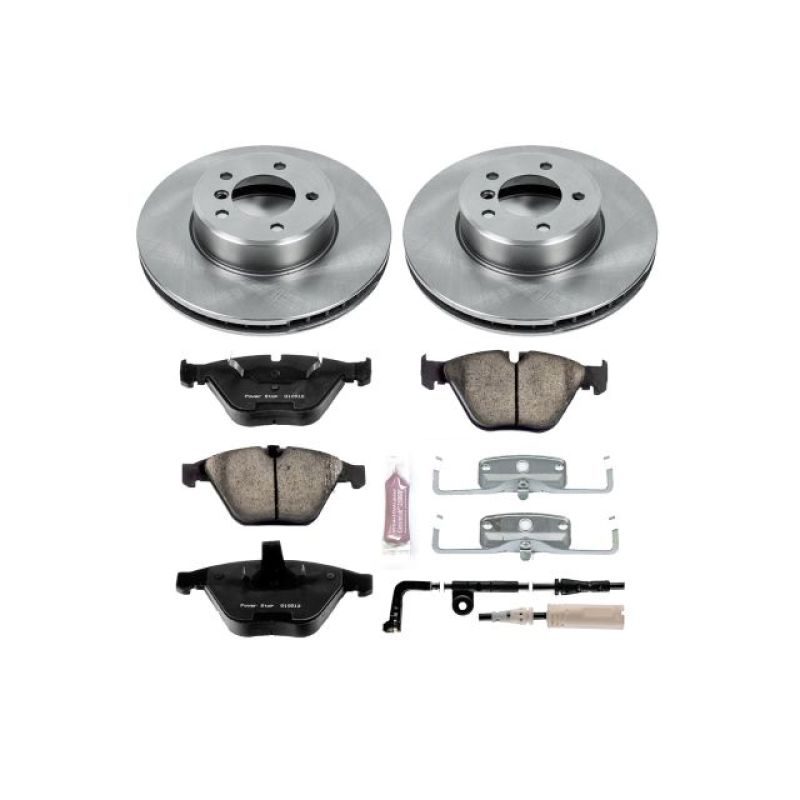 Power Stop 04-06 BMW 525i Front Autospecialty Brake Kit Brake Kits - OE PowerStop