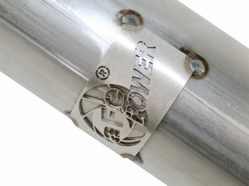 aFe Power Twisted Steel Loop Delete D/P Aluminized Steel 12-18 Jeep Wrangler (JK) V6 3.6L Downpipes aFe