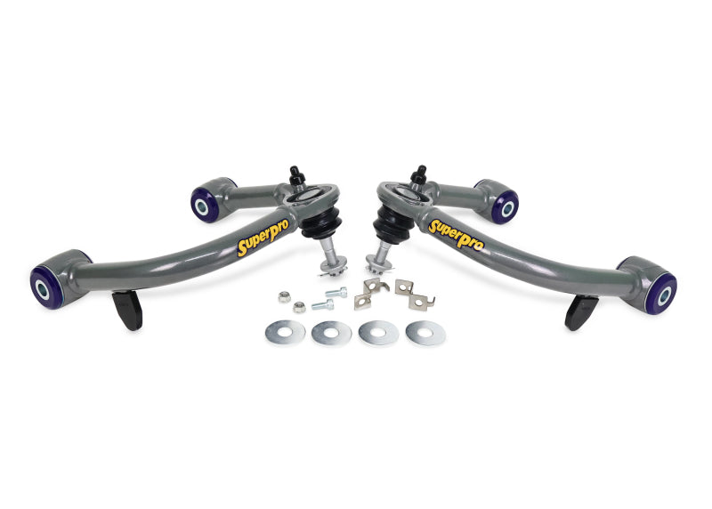 SuperPro 2024 Toyota Land Cruiser 1958 Front Upper Control Arm Set Control Arms Superpro