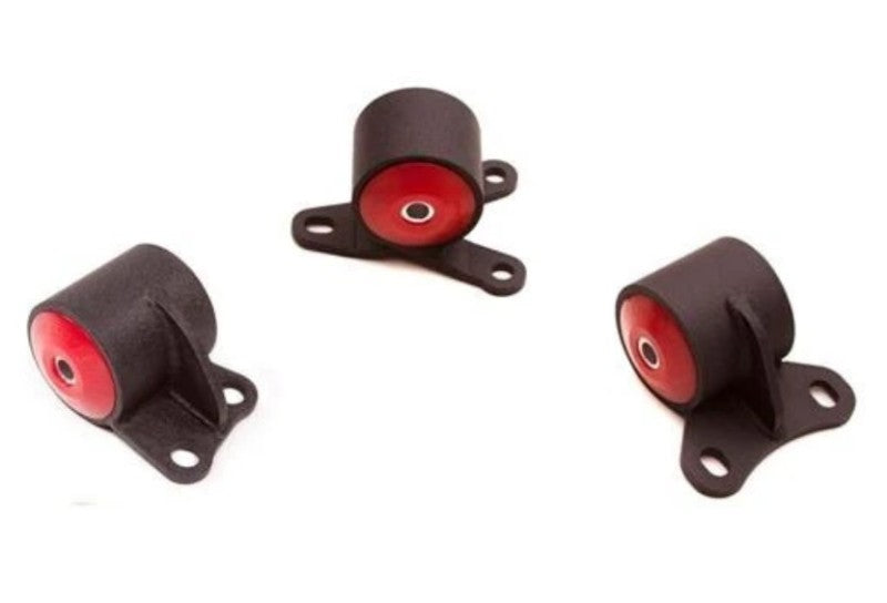 Innovative 94-01 Integra B-Series Black Steel Mounts 95A Bushings (Auto Trans) Engine Mounts Innovative Mounts