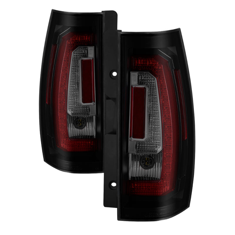 Spyder Chevy Suburban 07-14 V2 - LED Tail Lights - Black Smoke ALT-YD-CSUB07V2-LED-BSM Tail Lights SPYDER