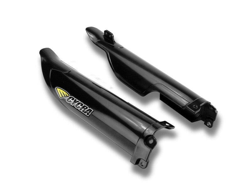 Cycra 12-16 Kawasaki KX250F-450F Fork Guards - Black Plastics Cycra