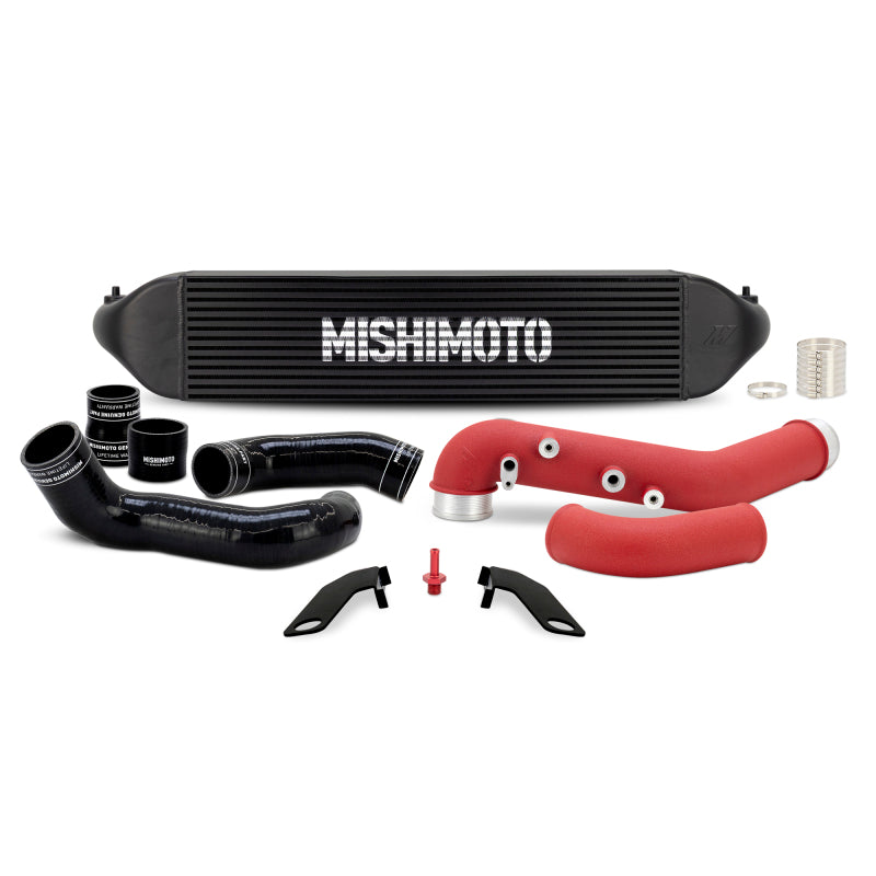 Mishimoto 2023+ Honda Civic Type-R Intercooler Kit w/Pipes - Black Intercooler/Red Pipes Intercooler Kits Mishimoto