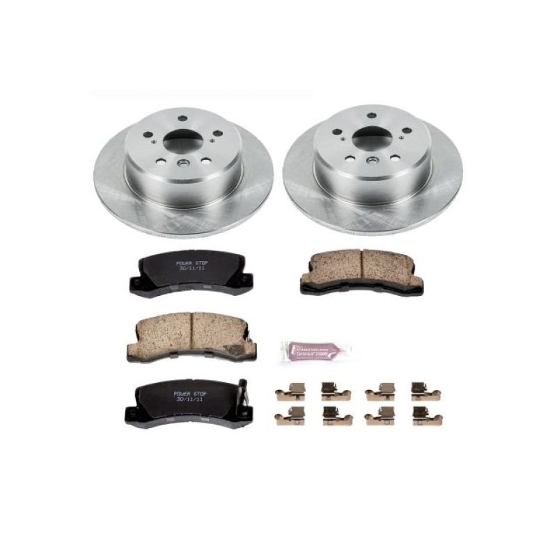 Power Stop 92-96 Lexus ES300 Rear Autospecialty Brake Kit Brake Kits - OE PowerStop