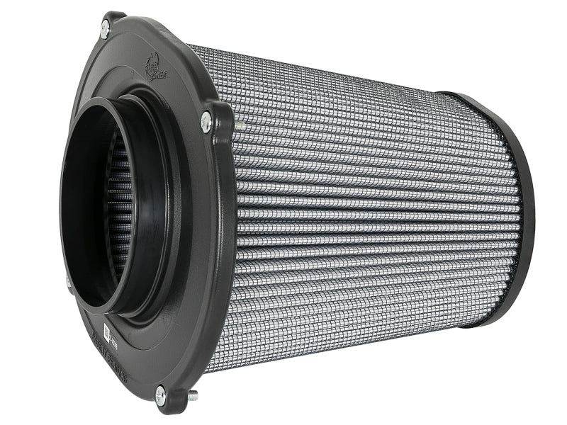 aFe Quantum Pro DRY S Air Filter Flat Top - 5in Flange x 9in Height Cold Air Intakes aFe