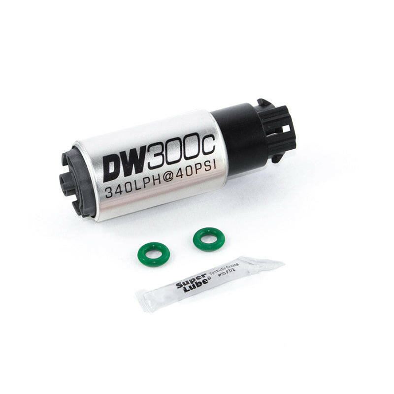DeatschWerks DeatschWerks 340lph DW300C Compact Fuel Pump w/ 08-12 GTR Set Up Kit (2 Required) Fuel Pumps DeatschWerks