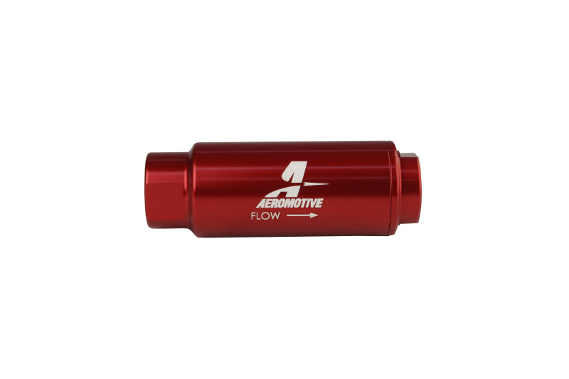 Aeromotive SS Series In-Line Fuel Filter - 3/8in NPT - 40 Micron Fabric Element Fuel Filters Aeromotive