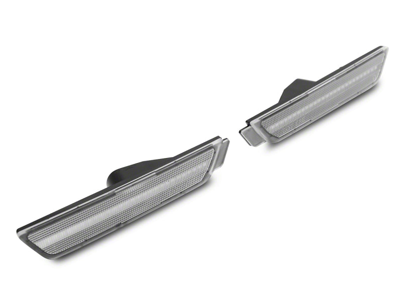 Raxiom 10-15 Chevrolet Camaro Axial Series LED Front and Rear Side Markers- Clear Sidemarkers & Indicators Raxiom