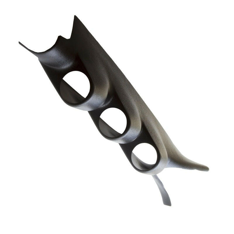 Autometer 10-14 Ford Mustang (Hard Top ONLY) 52mm Black Triple Replacement Pillar Pod Gauge Pods AutoMeter