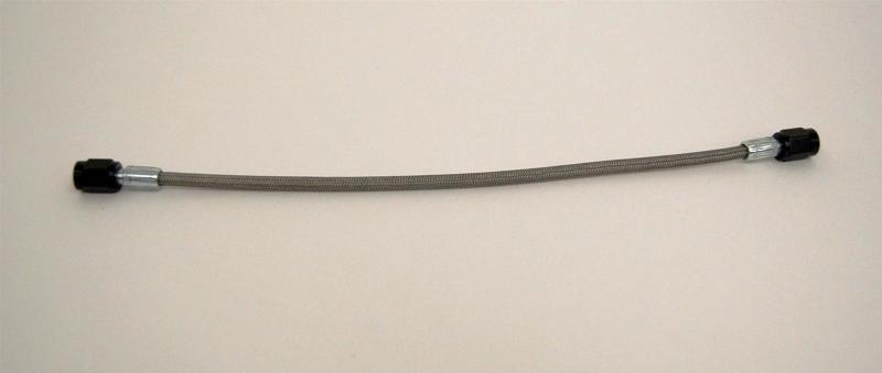 Fragola -2AN Brake Line w/ -3AN Black Alum. Nuts 48in Brake Line Kits Fragola