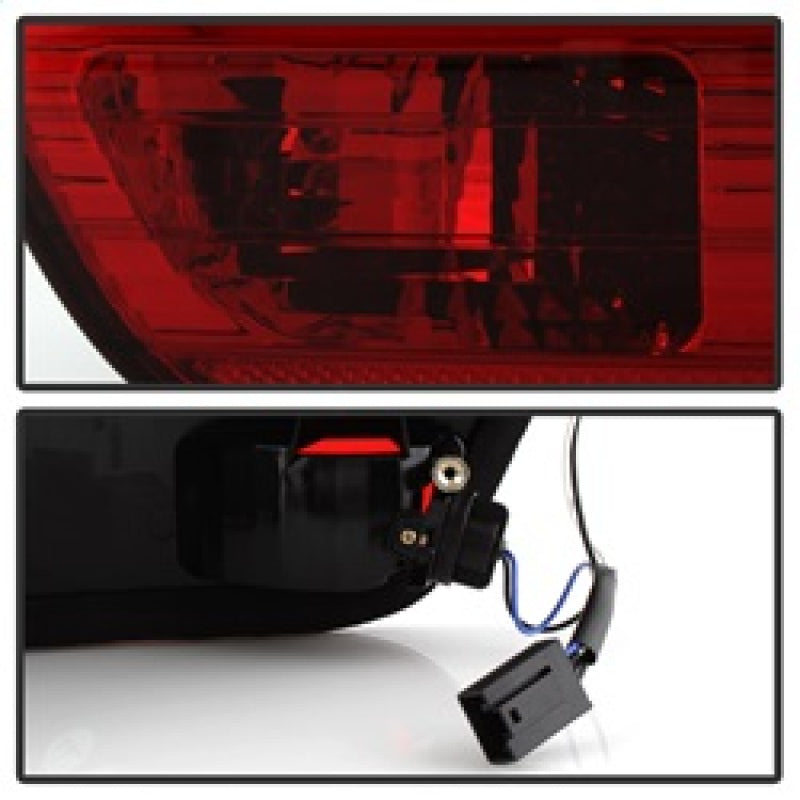 Spyder BMW E53 X5 00-06 4PCS Euro Style Tail Lights- Red Smoke ALT-YD-BE5300-RS Tail Lights SPYDER