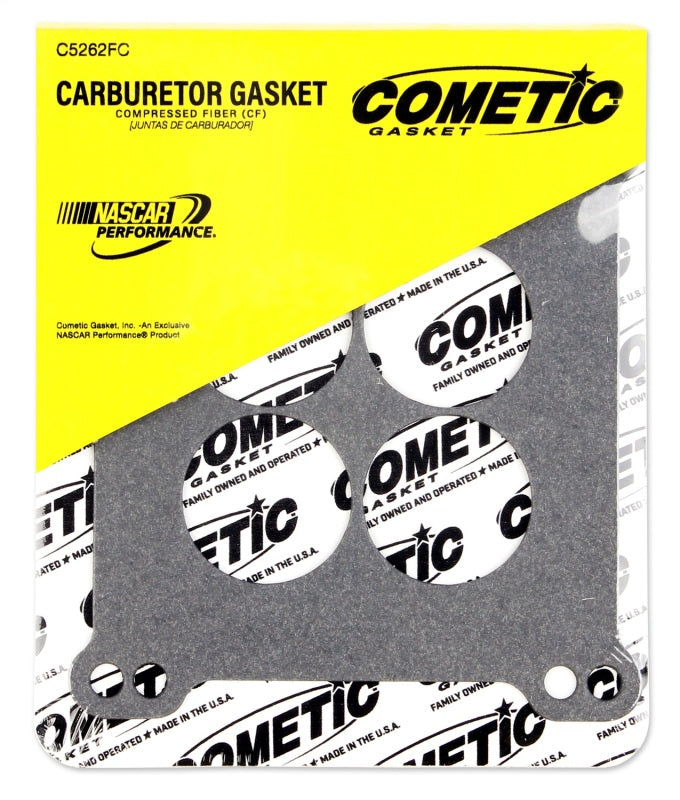 Cometic Holley 4 Barrel 4150 Style .047in Fiber Carburetor Gasket - 1.750in Holes Gasket Kits Cometic Gasket