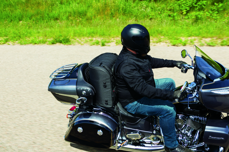 Kuryakyn Momentum Wanderer Seat Bag Bags - Bike Bags Kuryakyn