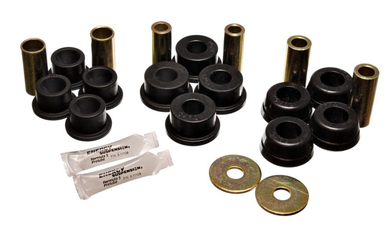 Energy Suspension 92-95 Toyota MR2 Black Rear Control Arm Bushing Set (includes Strut Bushings) Bushing Kits Energy Suspension
