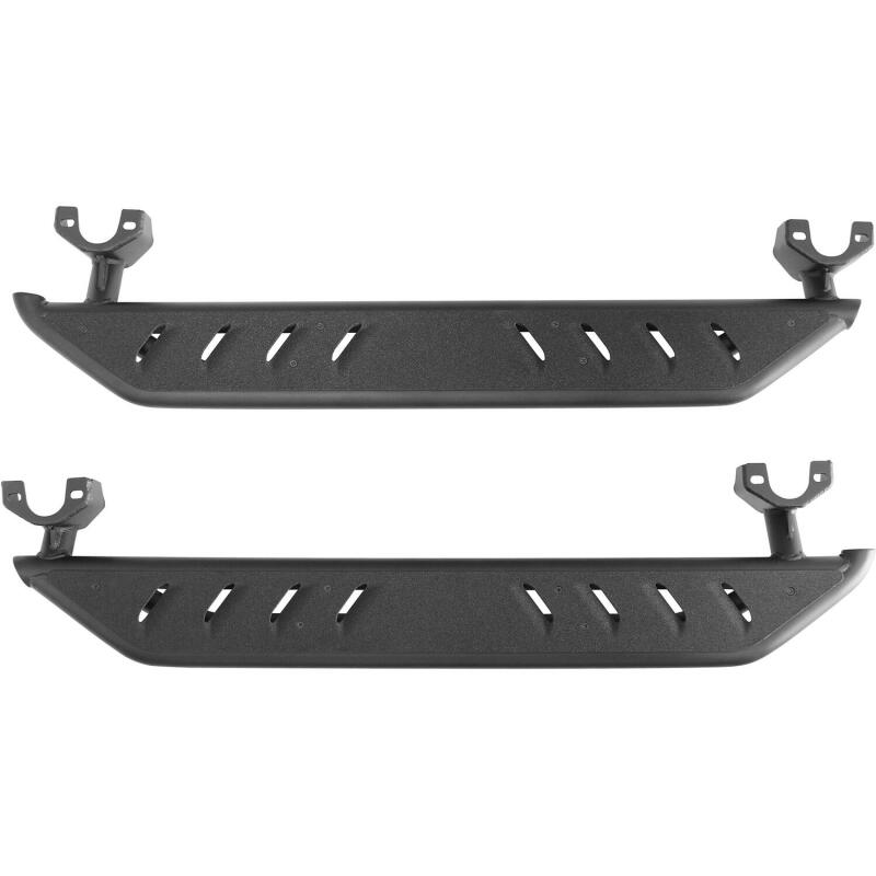 Westin/Snyper 07-17 Jeep Wrangler Triple Tube Rock Rail Steps - Textured Black Body Armor & Rock Rails Westin