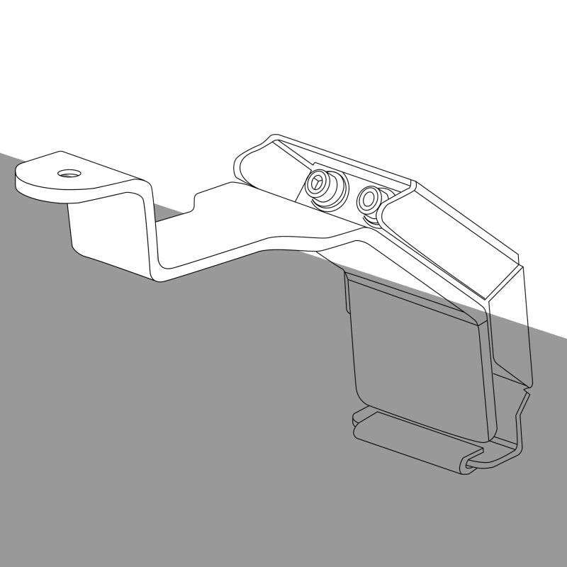 Go Rhino SRM Rack Rain Gutter Mount Kit - 4pc. (Mounts to Factory Rain Gutter/Drip Rail) Roof Rack Go Rhino