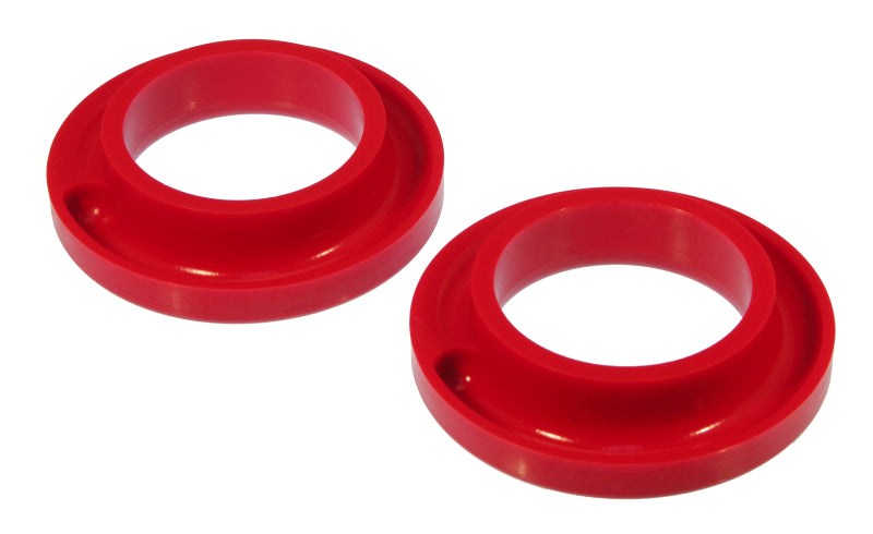 Prothane 99-04 Mustang Cobra IRS Coil Spring Isolators - Red Spring Insulators Prothane