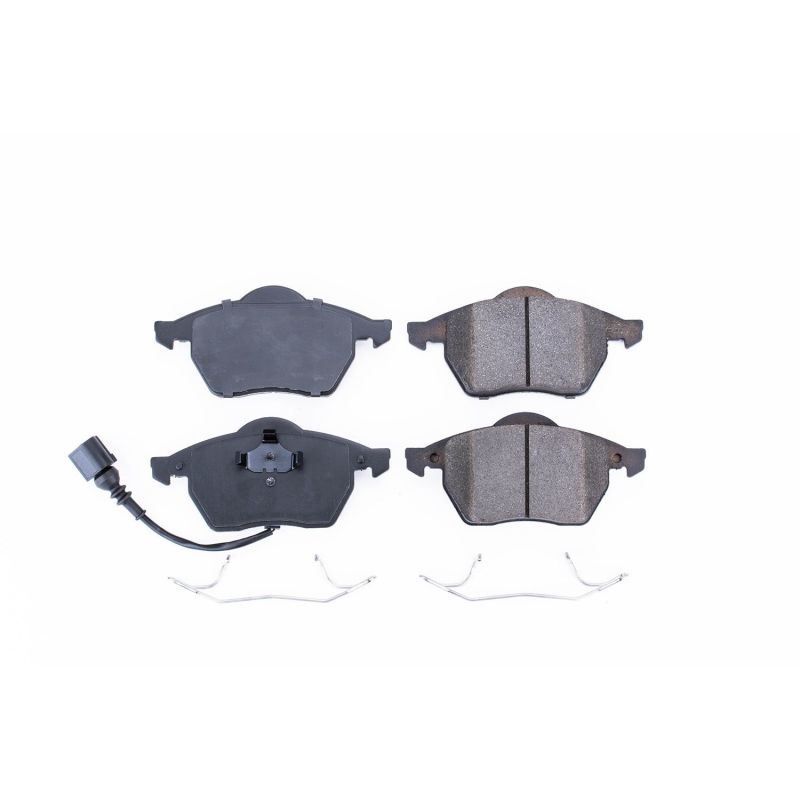 Power Stop 00-06 Audi TT Front Z17 Evolution Ceramic Brake Pads w/Hardware Brake Pads - OE PowerStop