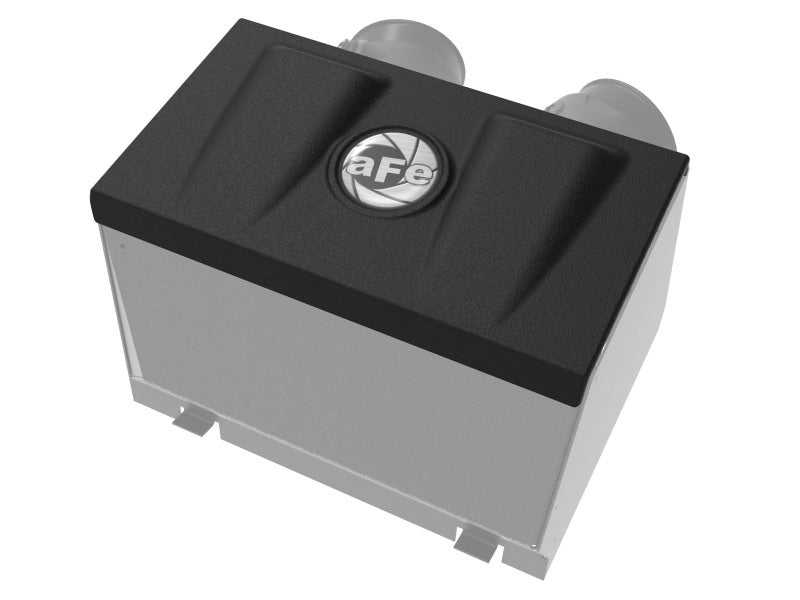 aFe Rapid Induction Intake System Cover, Black, 19-20 Ford Edge Ecoboost V6 2.7L (tt) Cold Air Intakes aFe