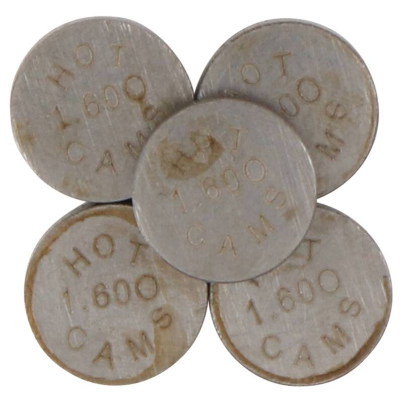 Hot Cams 07-16 CRF 150 R/2016 CRF 150 RB Big Wheel 1.600mm Shim Kit - 5 Pack Valves Hot Cams