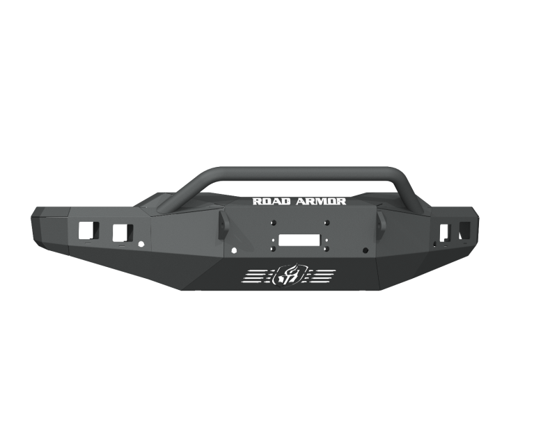 Road Armor 2020 Chevy 2500HD Stealth Front Winch Bumper w/Pre-Runner Guard - Tex Blk Bumpers - Steel Road Armor
