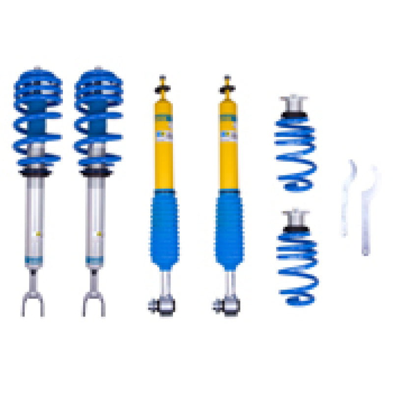 Bilstein B14 2006 Audi A6 Base Front and Rear Suspension Kit Coilovers Bilstein