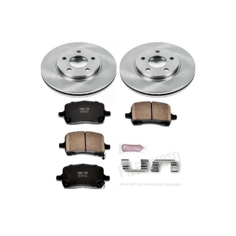 Power Stop 04-08 Chevrolet Malibu Front Autospecialty Brake Kit Brake Kits - OE PowerStop