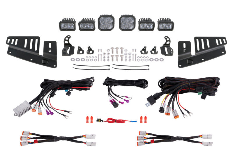 Diode Dynamics 21-25 Ford Bronco Stage Series Fog Pocket Kit Fog Lights Diode Dynamics