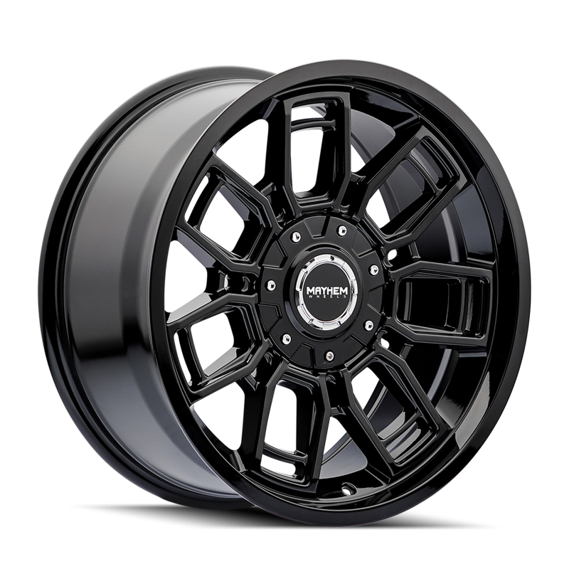 Mayhem 8118 Ordinance 20x9 / 5x127/139.7 BP / 87.1mm Hub Gloss Black Wheel Wheels - Cast Mayhem
