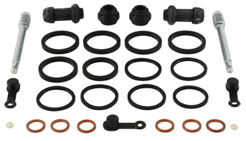 All Balls Racing 06-09 Honda VFR800 Interceptor Caliper Rebuild Kit Front Brake Caliper Rebuild Kits All Balls Racing