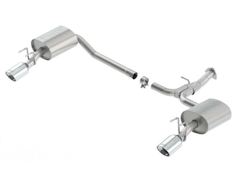 Borla 16-17 Honda Accord Axle-Back S-Type Exh 2.25in To Muffler Dual 2.0in Out 4.25in x 3.5in Tip Axle Back Borla