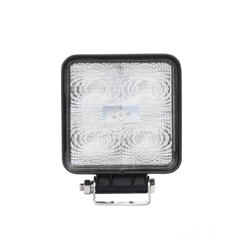 Westin LED Work Utility Light Square 4.5 inch x 5.4 inch Flood w/3W Epistar - Black Work Lights Westin